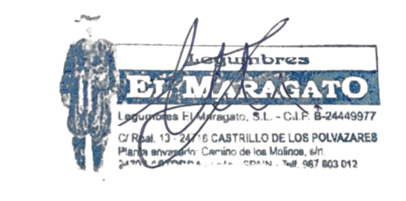 firma sello maragato